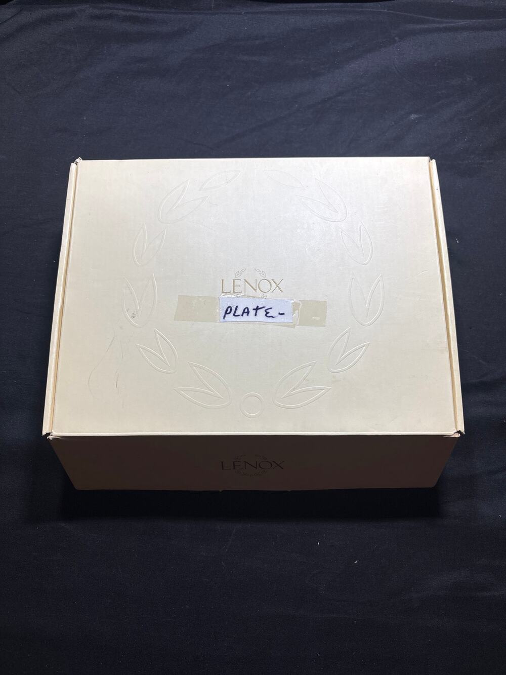 Lenox Spring Vista Pierced Oval Dish Floral Reticulated Serving Platter